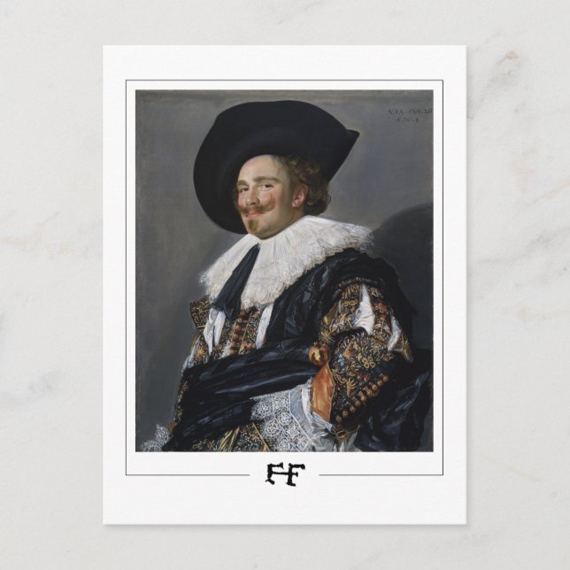 Frans Hals #12 - Cartão Postal de Arte Fina (Frente)