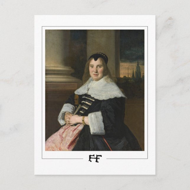 Frans Hals #15 - Cartão Postal de Arte Fina (Frente)