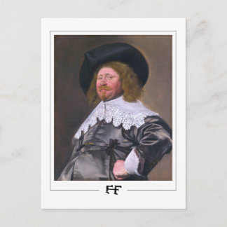 Frans Hals #169 - Cartão Postal de Arte Fina