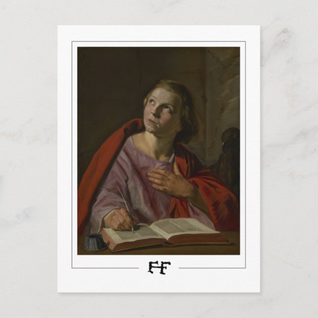 Frans Hals #218 - Cartão Postal de Arte Fina (Frente)