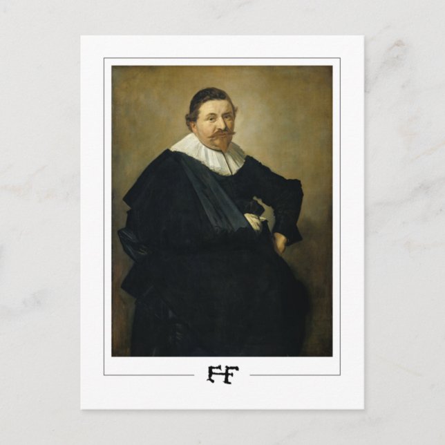 Frans Hals #248 - Cartão Postal de Arte Fina (Frente)