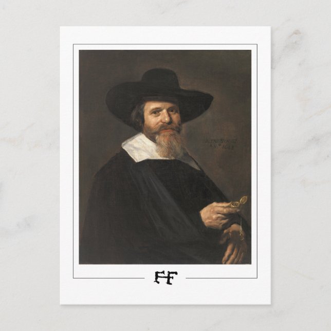 Frans Hals #250 - Cartão Postal de Arte Fina (Frente)