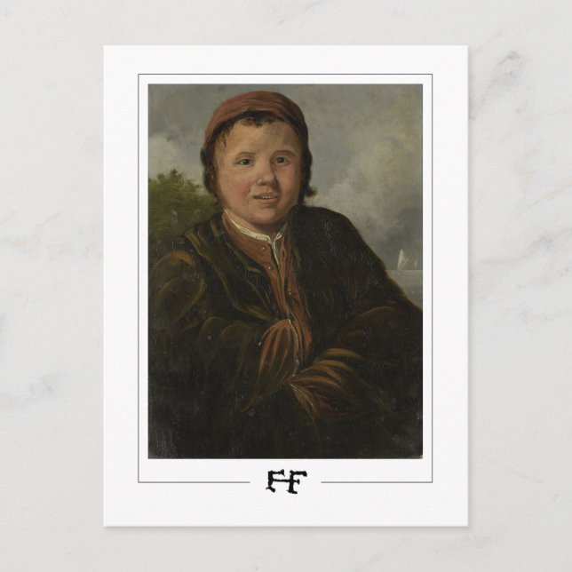 Frans Hals #268 - Cartão Postal de Arte Fina (Frente)