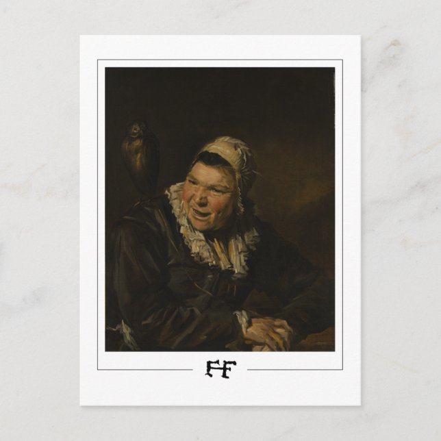 Frans Hals #282 - Cartão Postal de Arte Fina (Frente)