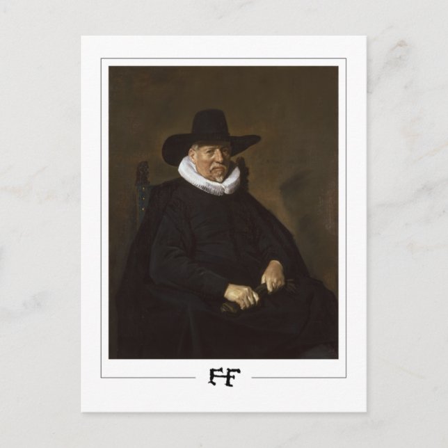 Frans Hals #307 - Cartão Postal de Arte Fina (Frente)