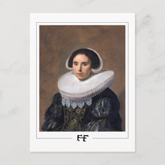 Frans Hals #42 - Cartão Postal de Arte Fina (Frente)