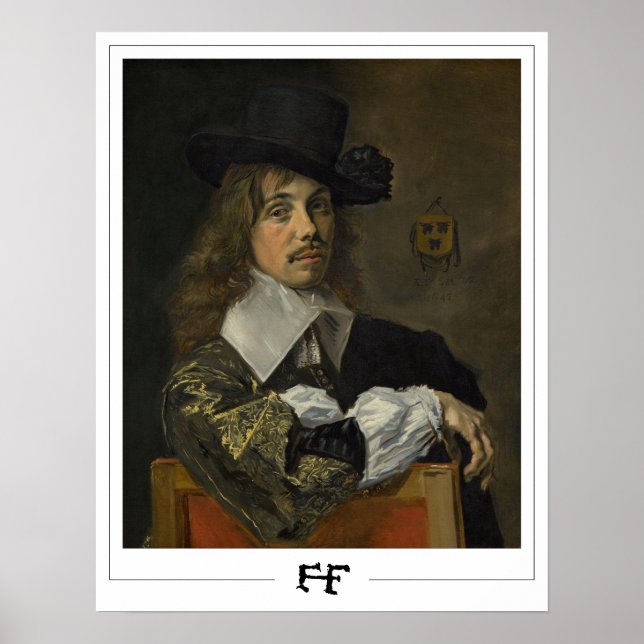 Frans Hals Zedign Art Poster nº 23 (Frente)