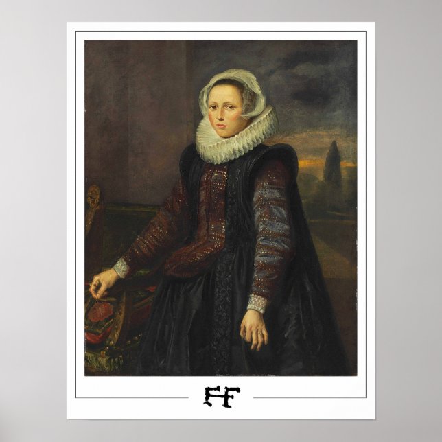 Frans Hals Zedign Art Poster nº 33 (Frente)
