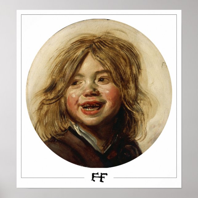 Frans Hals Zedign Art Poster nº 97 (Frente)