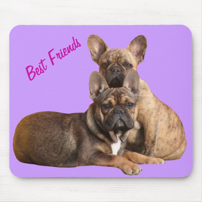 Französische Bulldogge Mousepad (Frente)