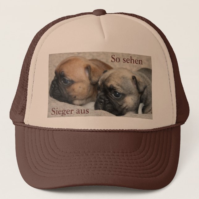 Französische Bulldoggen Boné Kasse (Frente)