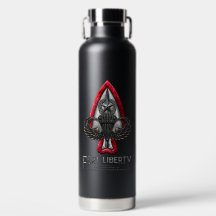 Frasco isolado de vácuo de 32 oz, preto e livre
