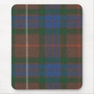 Fraser que caça o Tartan antigo Mousepad