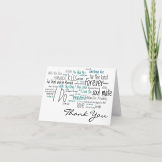 Frases de Casamento Cartões de Agradecimento
