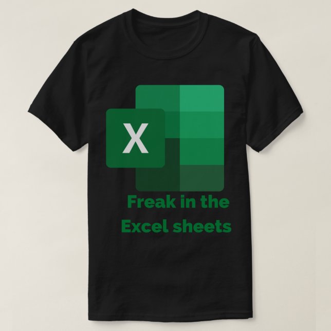 Freak in The Excel Sheets  Classic T-Shirt (Frente do Design)