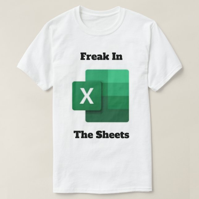 Freak In The Sheets T-Shirt (Frente do Design)