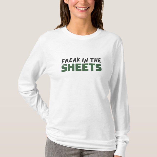 Freak nas planilhas T-Shirt (Frente)