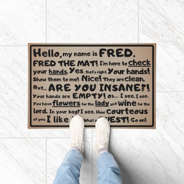 Fred o Tapete - O Inspetor de Convidados (Interior)