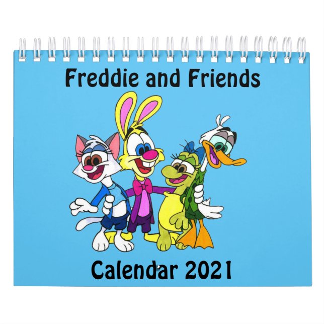 Freddie e Amigos Calendário Pequeno (Capa)