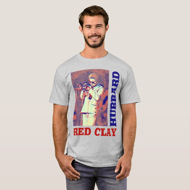 Freddie Hubbard Bebop Jazz Trumpet T-Shirt (Frente Completa)