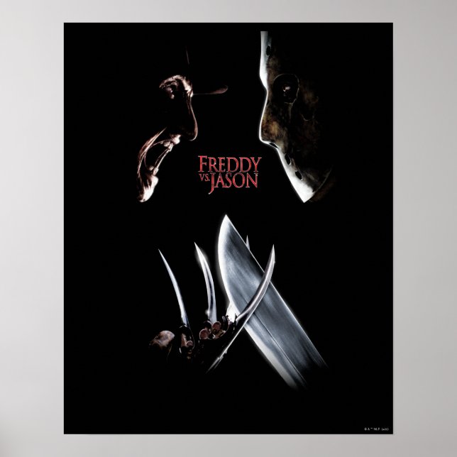 Freddy vs Jason | Poster de teatro (Frente)