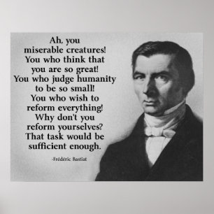 Frederic Bastiat Reform Poster