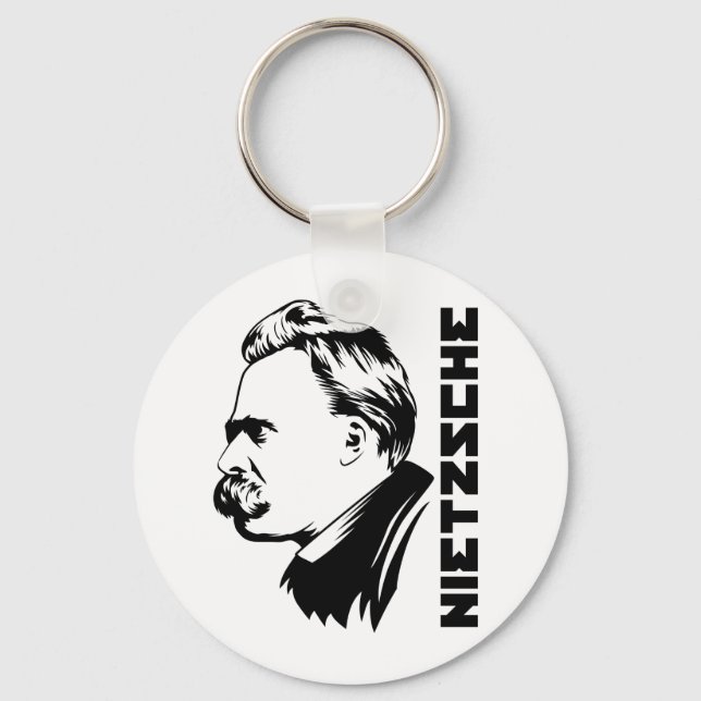 Frederich Nietzsche Portrait Chaveiro (Frente)