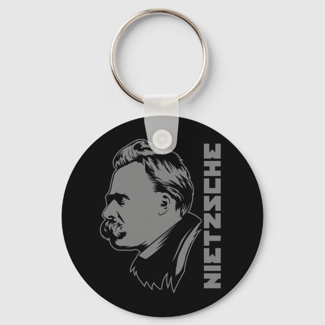 Frederich Nietzsche Portrait Chaveiro (Frente)
