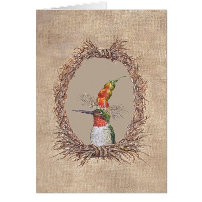 Frederico o cartão do colibri (Frente)