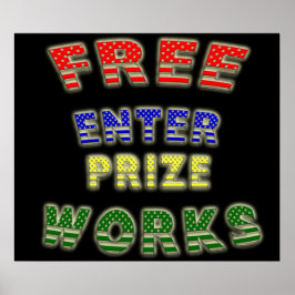 Free Enter Premium Works Poster