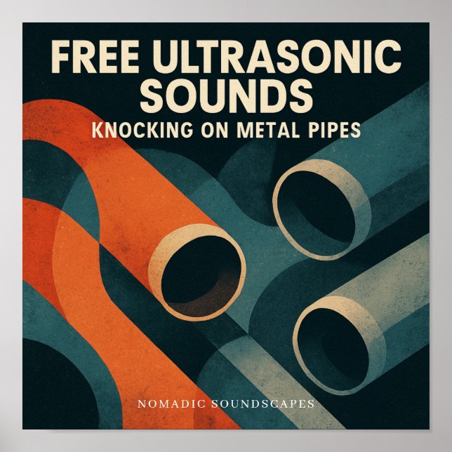 Free Ultrasonic Sounds Album Cover Poster (Frente)