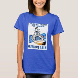 FREEDOM GIRLS (escuro) T-Shirt
