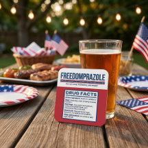Freedomprazole Divertido 4 de Julho Porta-Copos