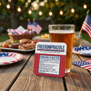 Freedomprazole Divertido 4 de Julho Porta-Copos