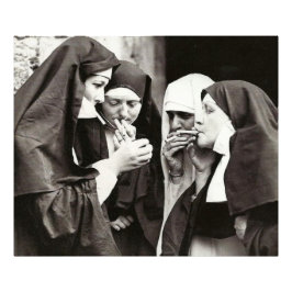 Freiás Fumando Fotografia Vintage