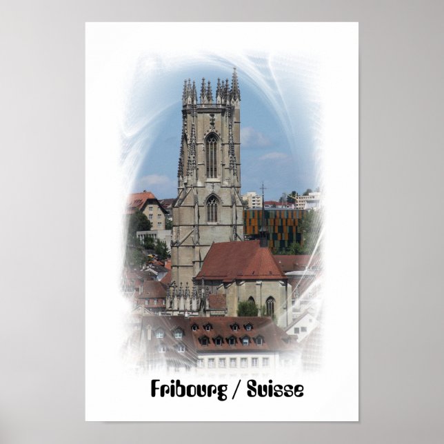 Freiburg / Fribourg Poster (Frente)