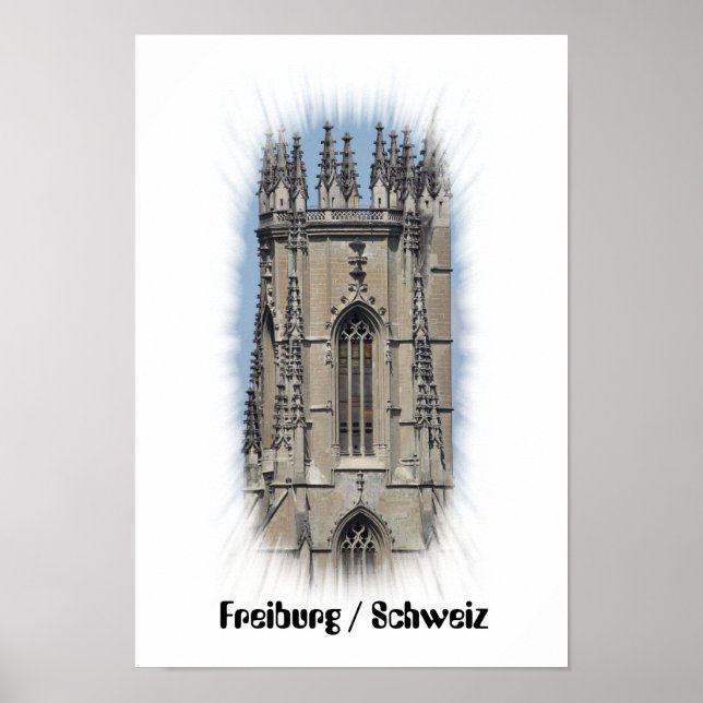 Freiburg / Fribourg Poster (Frente)