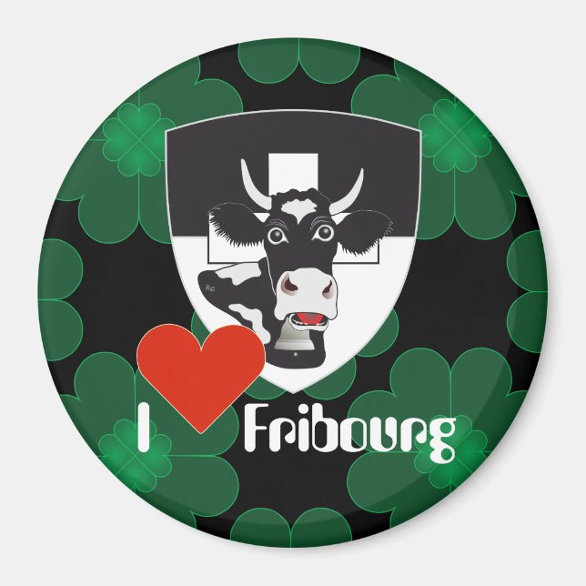 Freiburg Fribourg Suíça Suisse íman (Frente)