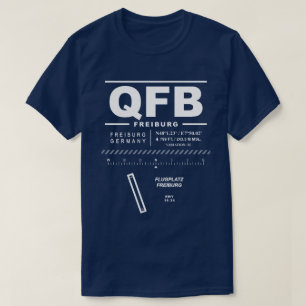Freiburg Im Breisgau Aeroporto QFB T-Shirt