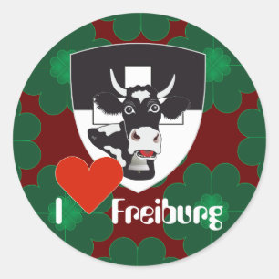 Freiburg Suíça Suisse Svizzera autocolante