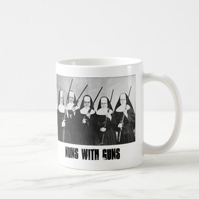 Freiras com a caneca de café das armas (Direita)