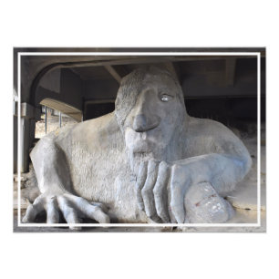 Fremont Troll de Seattle Impressão Fotográfica (vá