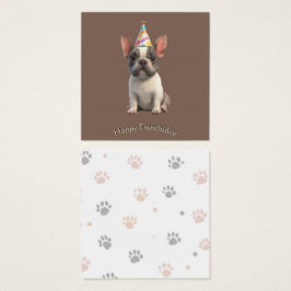 French Bulldog Card