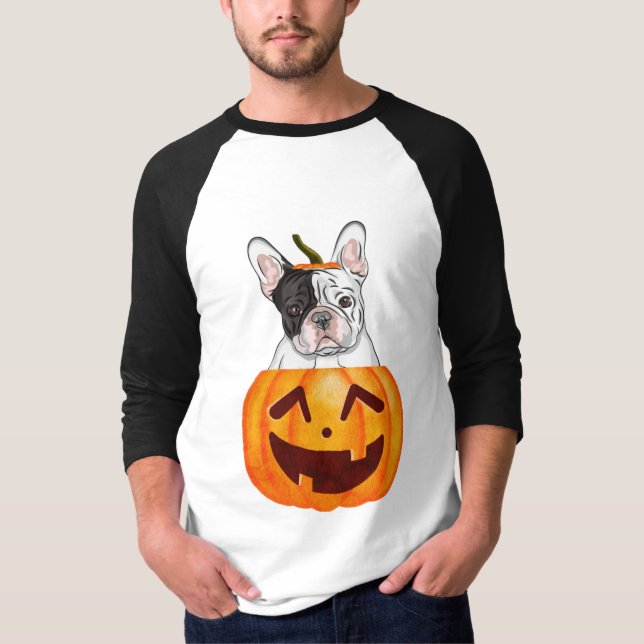Frenchie Halloween T-Shirt (Frente)