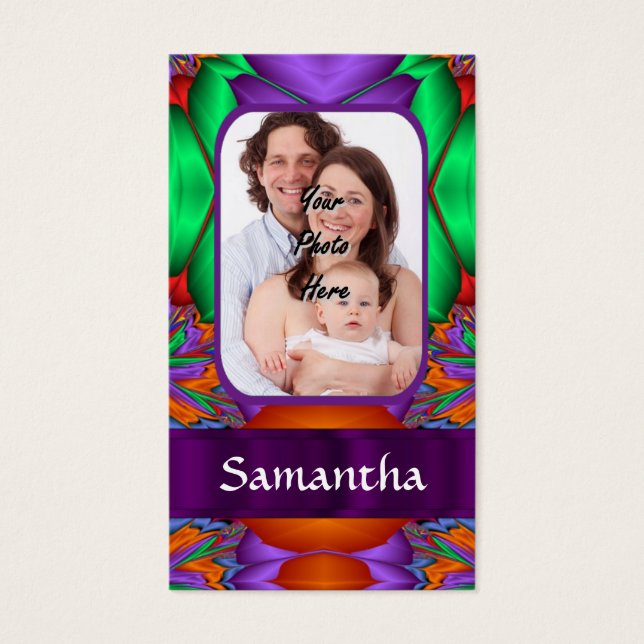 Frente personalizada multicolorido (Frente)