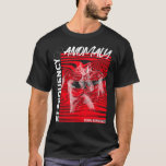 Frequency Anomaly Science Street Visto T-Shirt<br><div class="desc">Rua Abstrato de Ciência Anomalística de Frequência. Design moderno com terminologia abstrato gráfica e científica.</div>