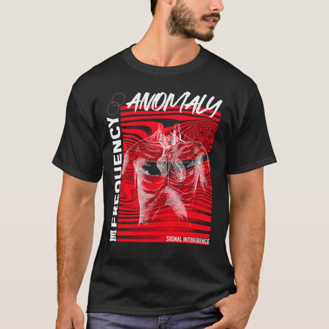 Frequency Anomaly Science Street Visto T-Shirt (Frente)