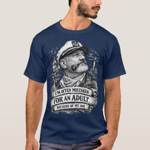 Frequentemente Confundido como uma Camiseta de Adu