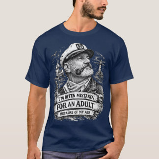 Frequentemente Confundido como uma Camiseta de Adu