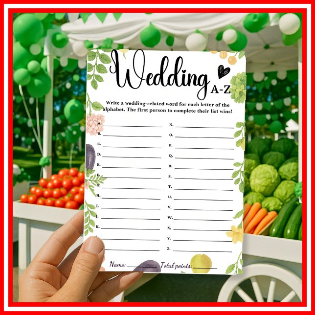 Fresco Do Jogo De Bridal A-Z De Casamento De Merca (Criador carregado)